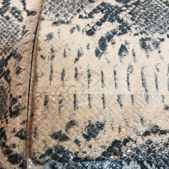 Newport News Snake Print Leather Jacket - Picture 7 of 9